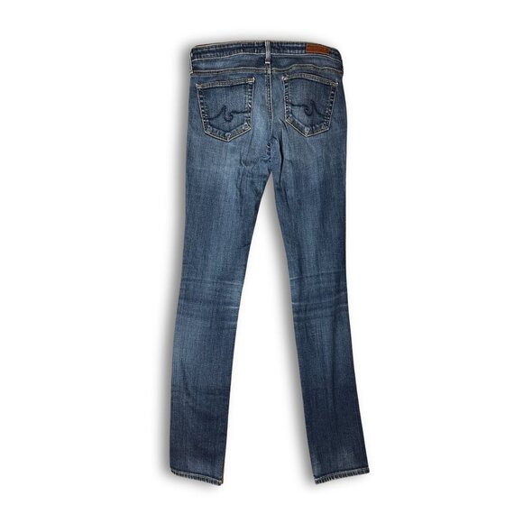 Adriano Goldschmied The Aubrey Skinny Straight Jeans Size 27W Made In USA Medium - Picture 3 of 6